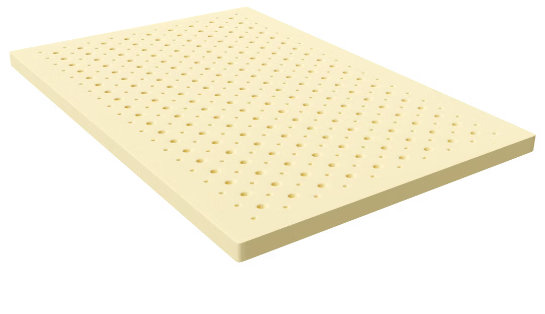 What are the different types of Foams in a bed?