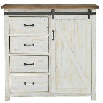 Provence 4 Drawer Chest With 1 Door