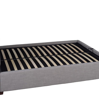 Finlay Storage Queen Bed - Dovetail Linen