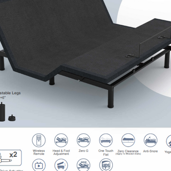 Dreamotion Peak Adjustable Bed Frame