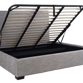 Finlay Storage Queen Bed - Dovetail Linen