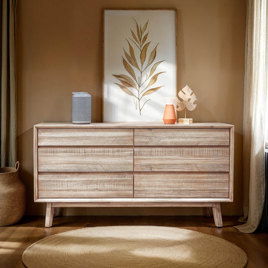 Gia 6 Drawer Dresser