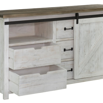 Provence 4 Drawer Chest with 1 door