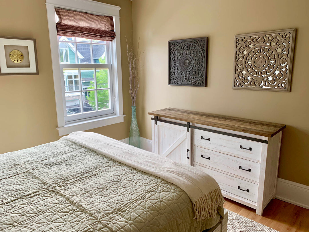 Provence 3 Drawer Dresser with 1 door