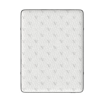 Top profile of the Hypnos 11¾-inch Euro top mattress showing its supportive foam-encased edge.