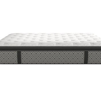 Side profile of the Hypnos 11¾-inch Euro top mattress showing its supportive foam-encased edge.