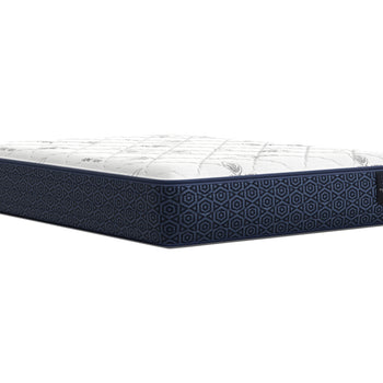 Angled view of the Lyra tight-top foam mattress