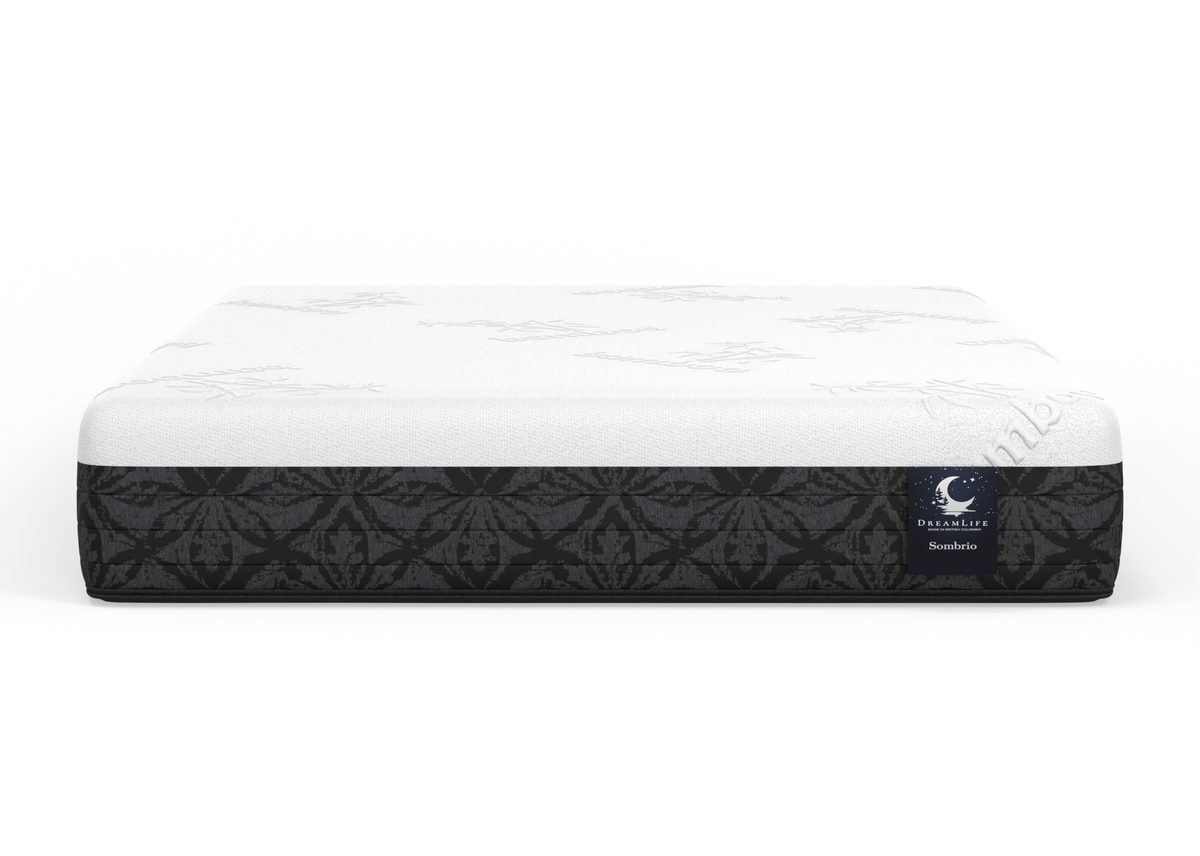 Mystic 11½-inch hybrid mattress with a bamboo cover, cooling gel memory foam and pocket-coil support.