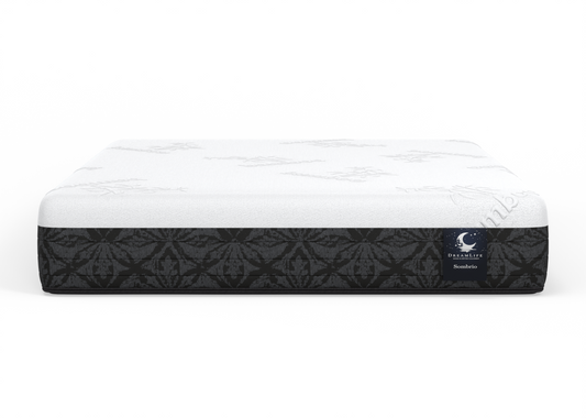 Mystic 11½-inch hybrid mattress with a bamboo cover, cooling gel memory foam and pocket-coil support.