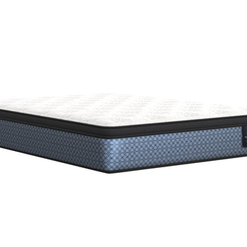 Angled view of the Rendezvous European pillow-top mattress