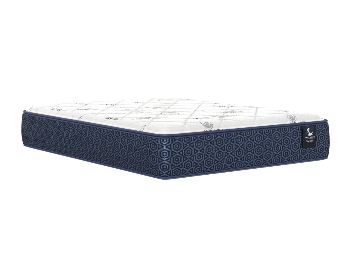 Angled view of the Starlight tight-top mattress