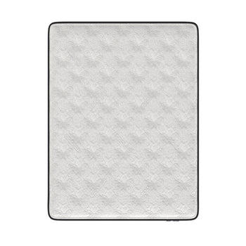 Close-up of the Tantalus mattress’s white quilted COOLER™ sleeping surface.