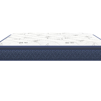 Side view of the Twilight mattress profile and patterned side panels