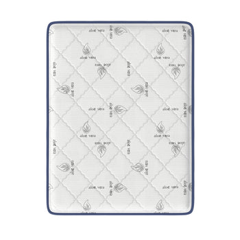 White quilted aloe vera fabric on the Twilight sleeping surface